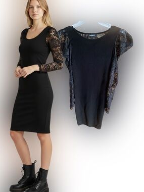 express black ruched sweater dress Best Sweater Dresses 2016 / 2017 Shop